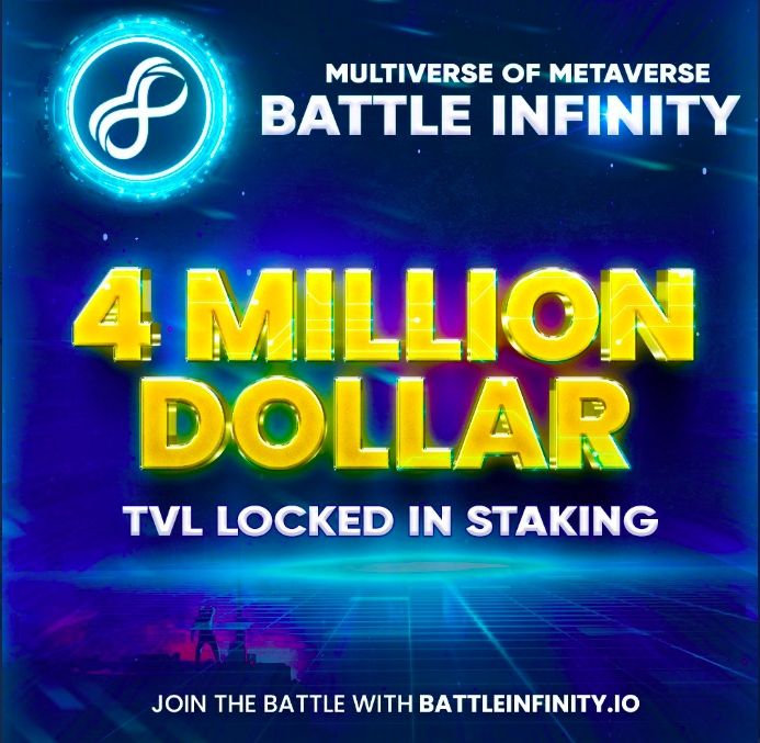 Here's Why Battle Infinity Can Reach the Moon After Passing $4 Million in Staked IBAT Tokens