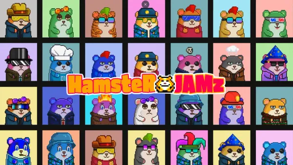 Amazingly Cute NFT Collection - Hamster Jamz is Now Available on Faded Arcade!